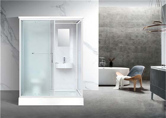 シャワーの小屋の白いアクリルのABS皿1400*1100*2150mm白いアルミニウム
