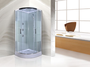 大きいマッサージのジェット機が付いている透明な象限儀の浴室のシャワーのキュービクル