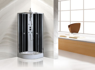 ポリ塩化ビニールの機能パネルの透明な象限儀のシャワーのキュービクルの正常な温度の働き