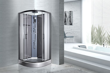 4MM の薄い灰色 663C バック パネルが付いている便利な慰めの浴室のシャワーの小屋