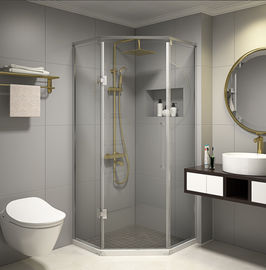 900x900mm Dimondの形のコーナーのシャワー室の正常な温度の貯蔵