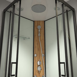 KPN20009009Customの象限儀の引き戸のシャワーのキュービクル、曲げられたシャワー ガラスのエンクロージャ