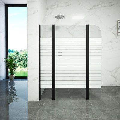 正方形の自由で永続的な緩和されたガラス シャワーのドア