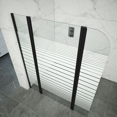正方形の自由で永続的な緩和されたガラス シャワーのドア