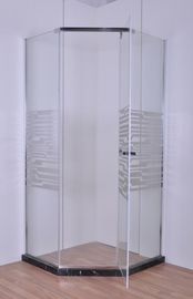 習慣 900MM の象限儀のシャワーのエンクロージャ ミラーのガラス Oさんを暗く の形のピボット ドア
