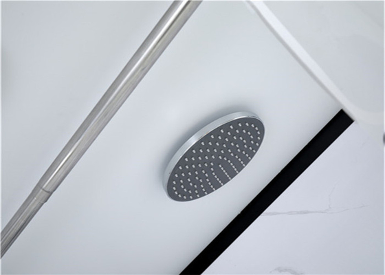 シャワーの小屋の白いアクリルのABS皿1700*1200*2150mm黒いアルミニウム