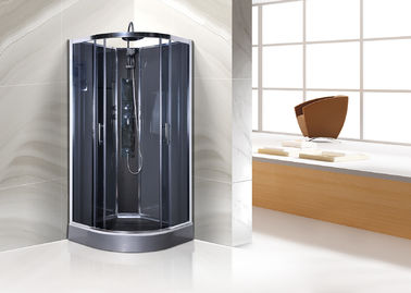 灰色の緩和された棚とのセリウムによって承認される象限儀のシャワーのキュービクルの正常な温度