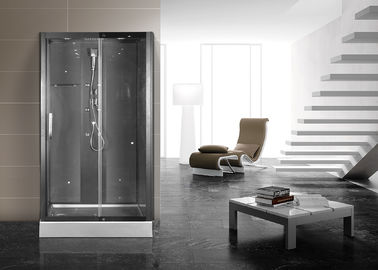 マットはプロフィールの角のシャワー室、角のシャワーのキュービクルを 1200 x 800 x 2200 の mm 黒くします