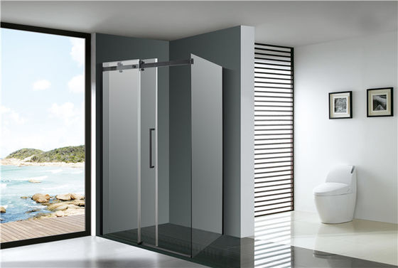 ステンレス製のスライド ガラスのシャワーのドア