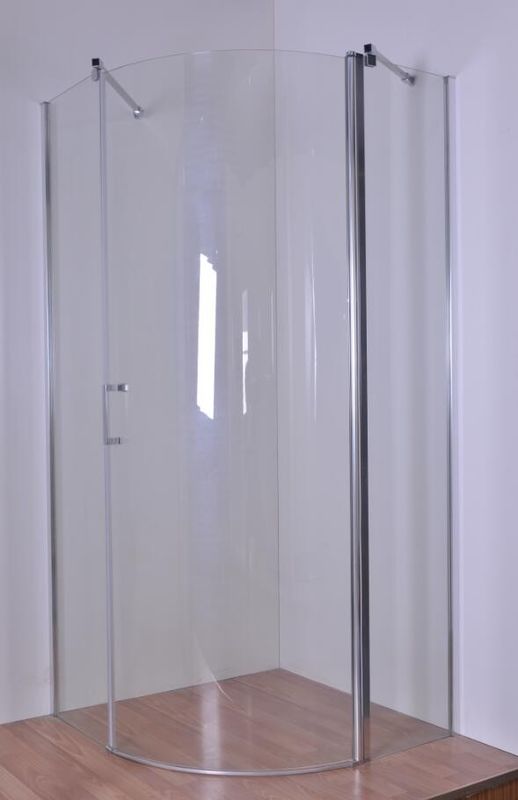 二重固定パネルとの単一の蝶番を付けられたドアの象限儀のシャワーのエンクロージャ